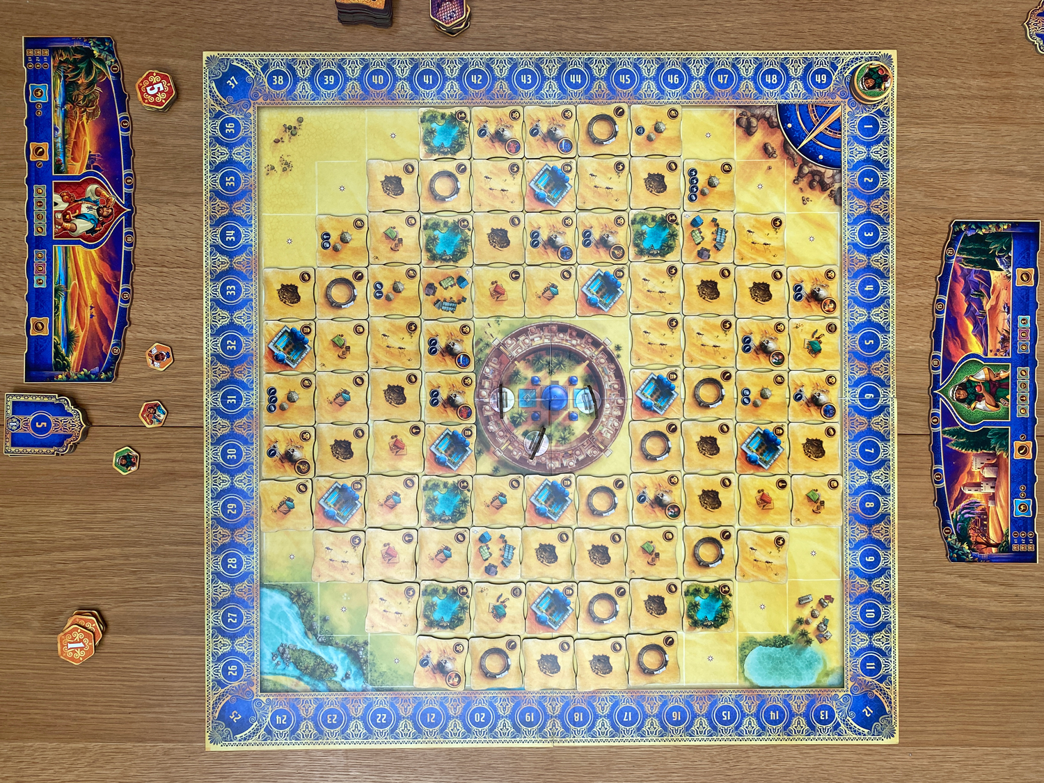Tiles of the Arabian Nights Board Game Image © Board Game Review UK