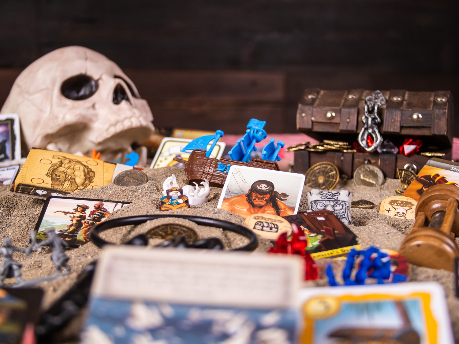 The Pirate photograph setupImage © Kevin Grote @OldManGames