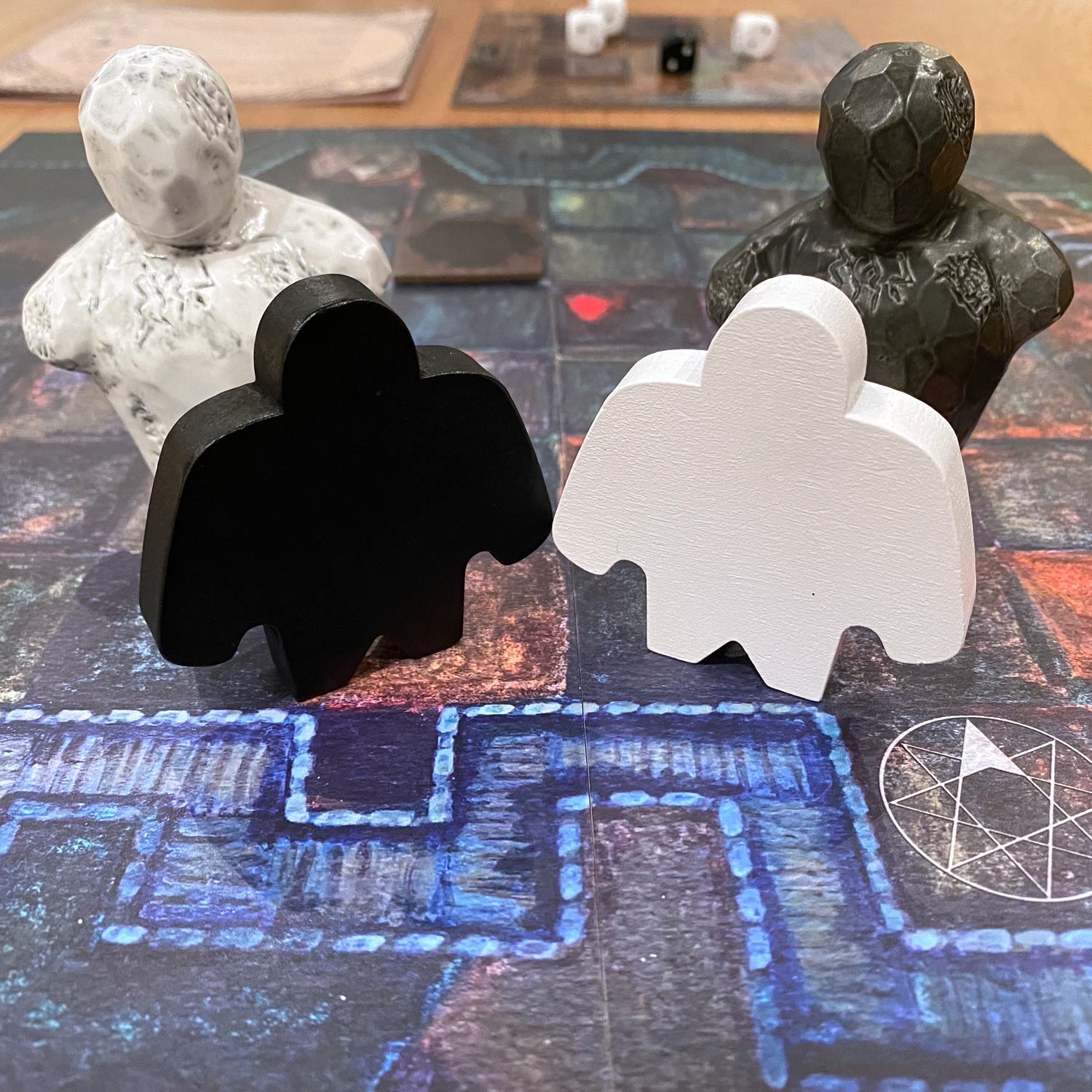 Golem comparison between standard and deluxeImage © Board Game Review UK