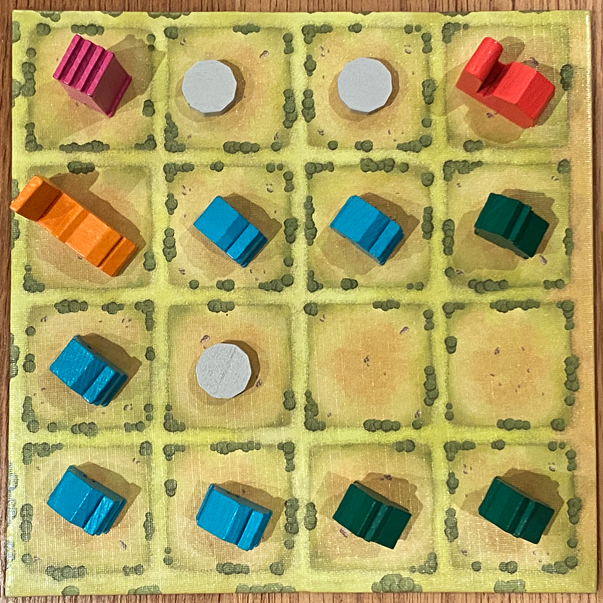 Tiny Towns Player Board