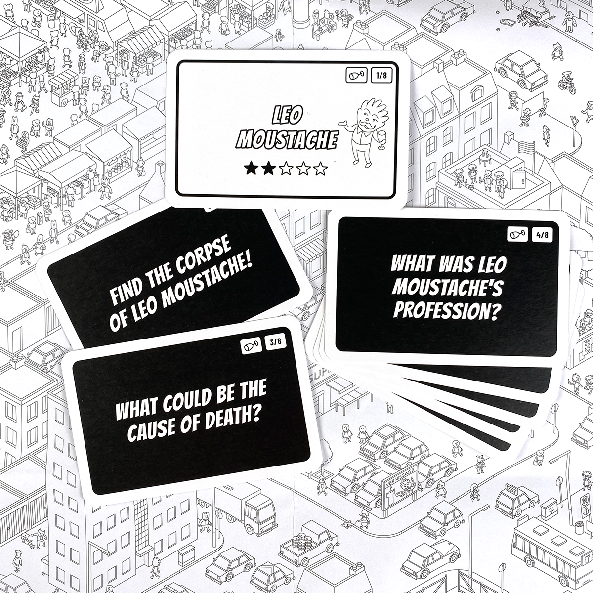MicroMacro Crime City Cards