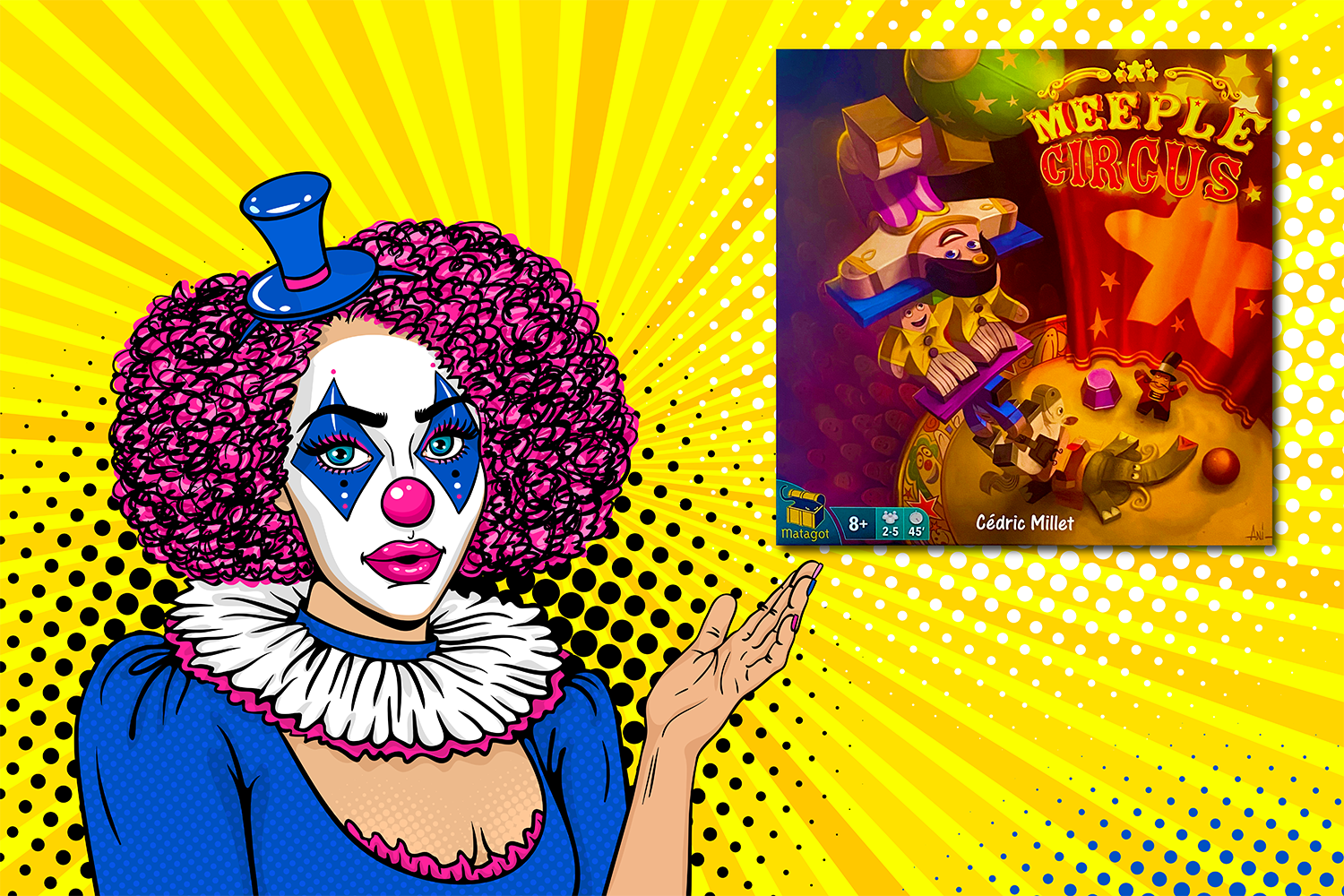 Meeple Circus Review Header Image