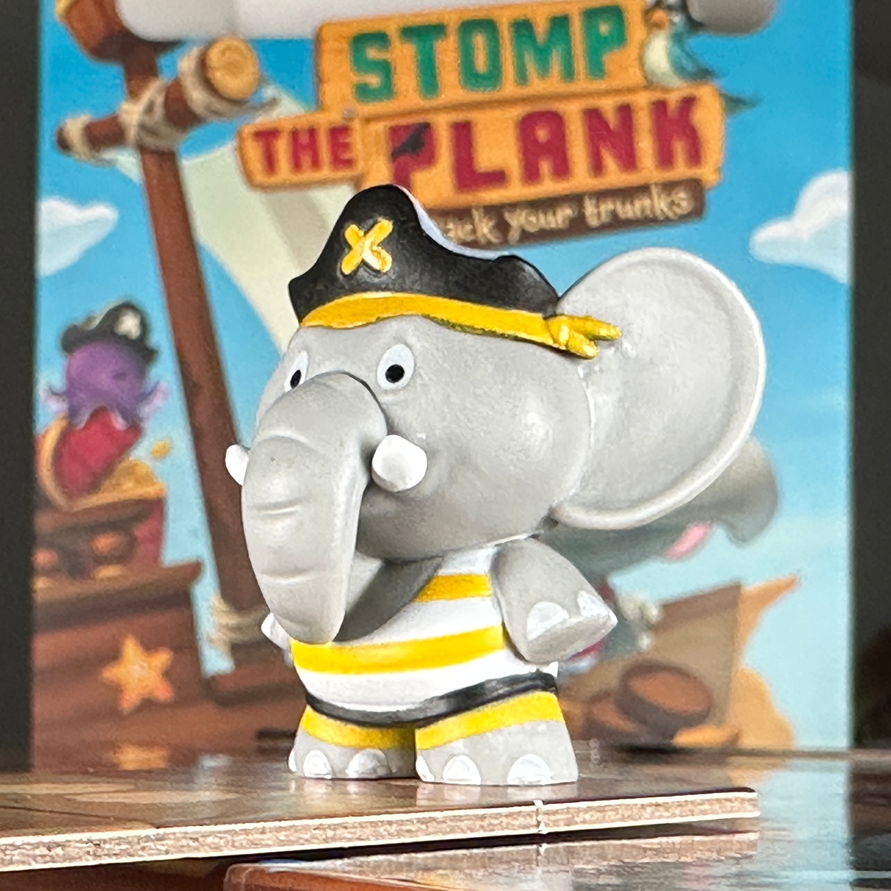 Stomp the Plank Yellow Elephant