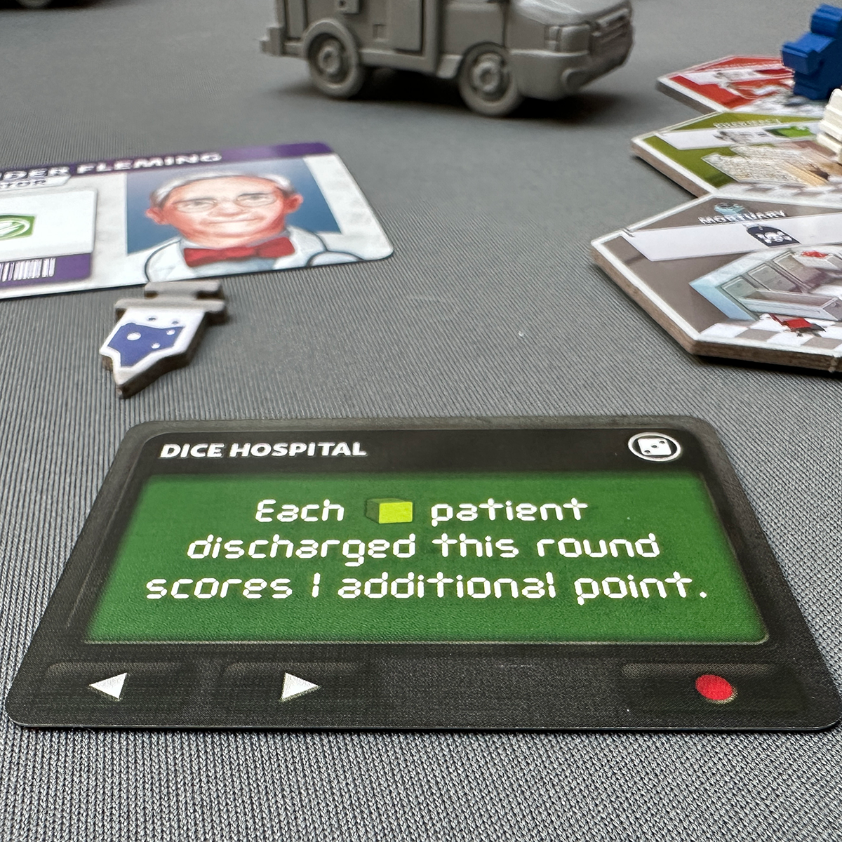 Dice Hospital Board Game Event Cards
