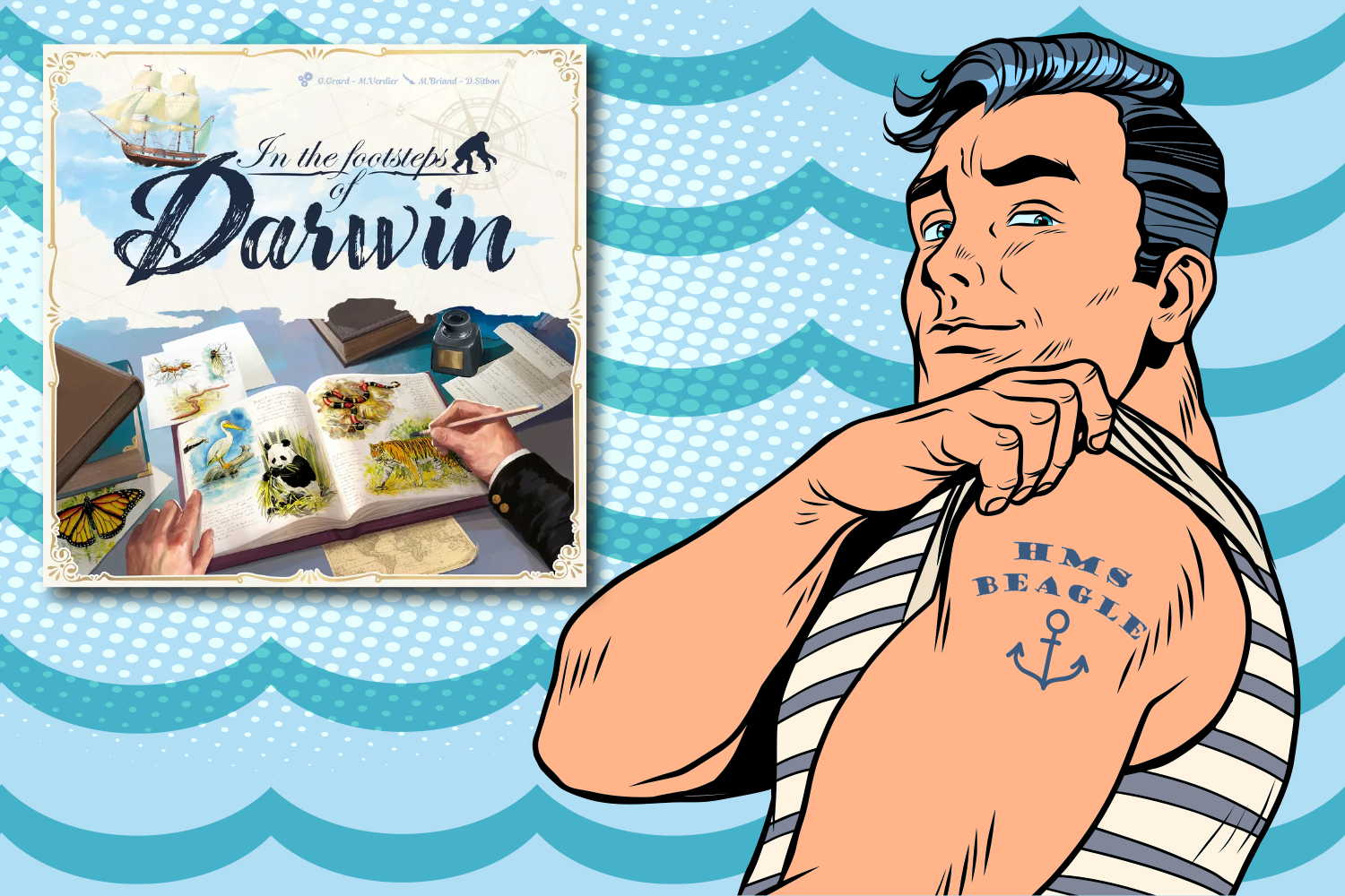 In the Footsteps of Darwin Board Game Review Header Image