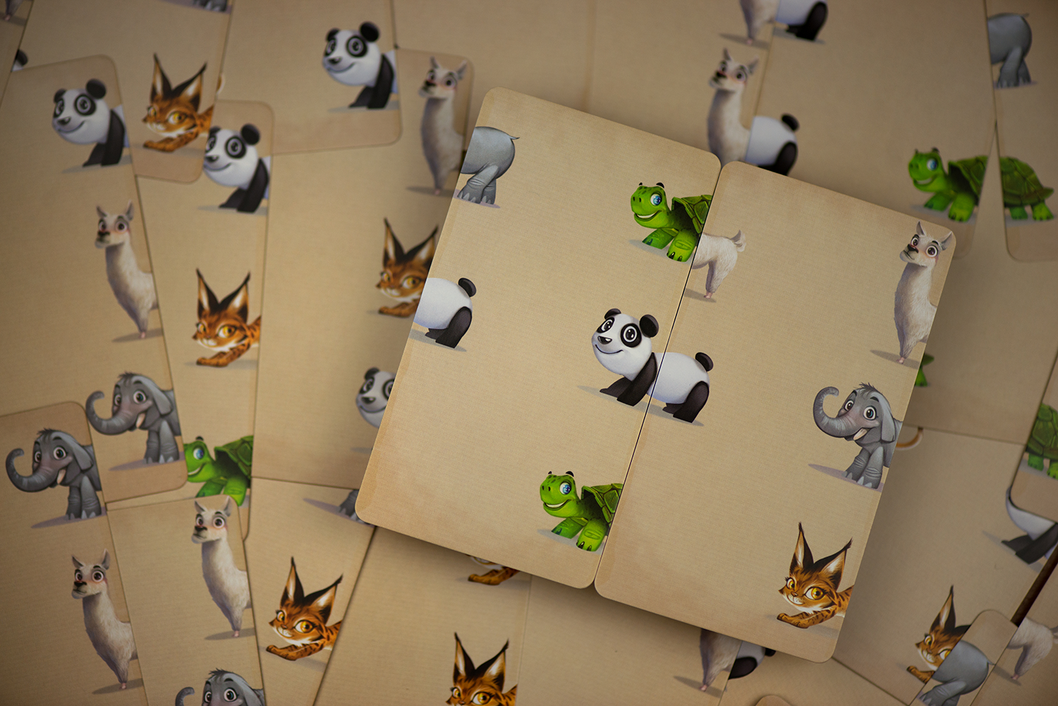 Zoo Run Cards. Image courtesy of Coiledspring Games