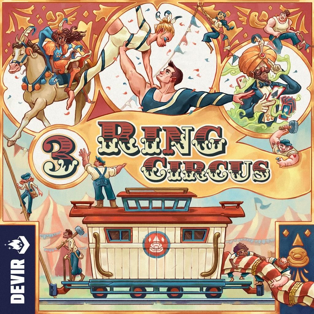 3 Ring Circus - Image Courtesy of Board Game Geek