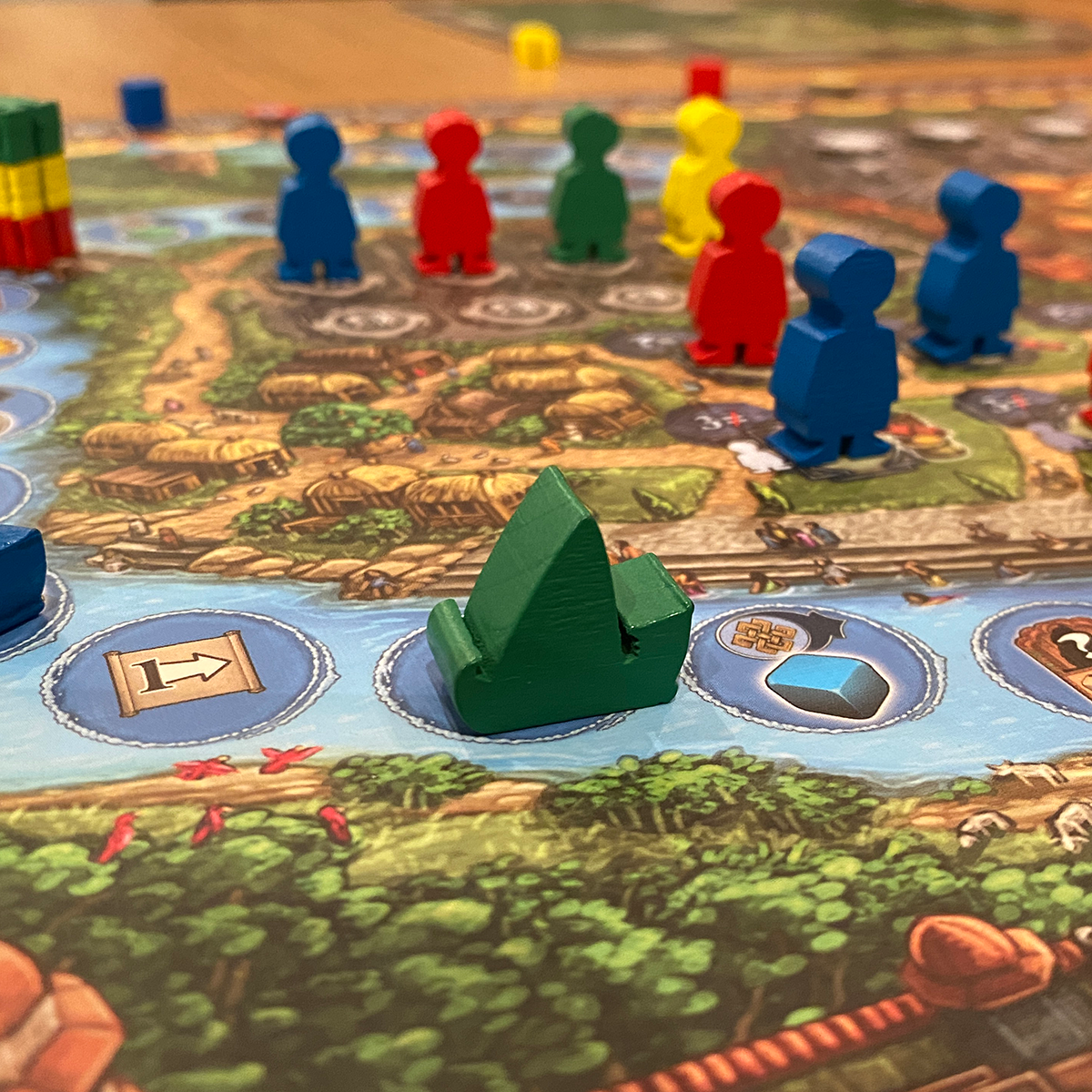 Rajas of the Ganges Board Game Review Boat Detail