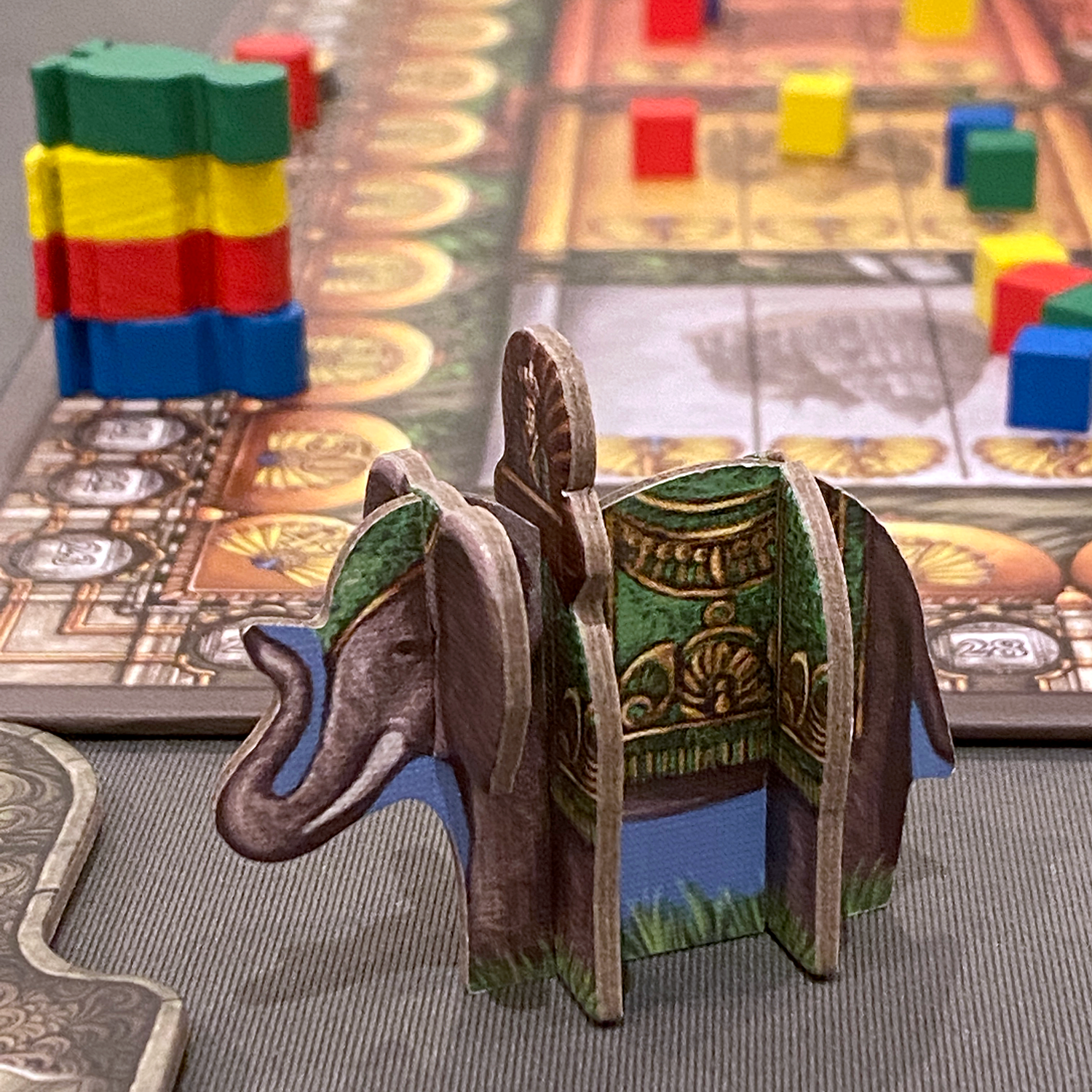 Rajas of the Ganges Board Game Review First Player token