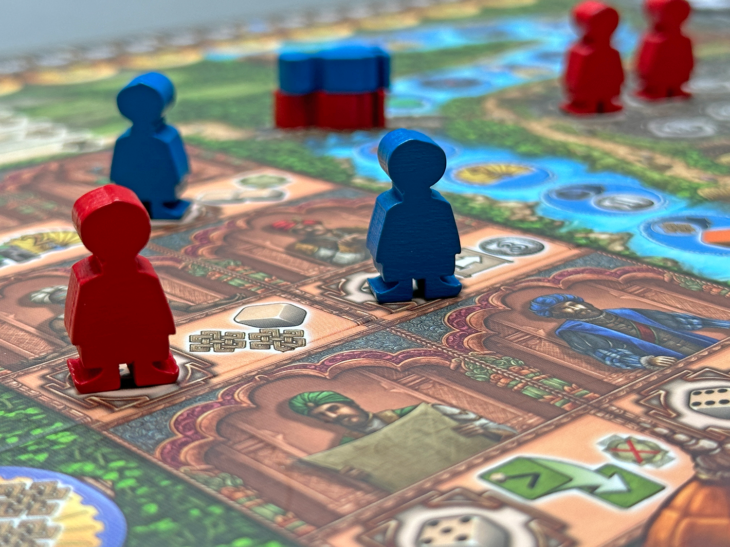 Rajas of the Ganges Board Game Review Worker Placement