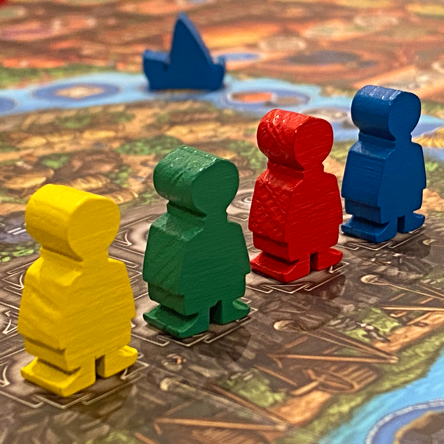 Rajas of the Ganges Board Game Review Workers