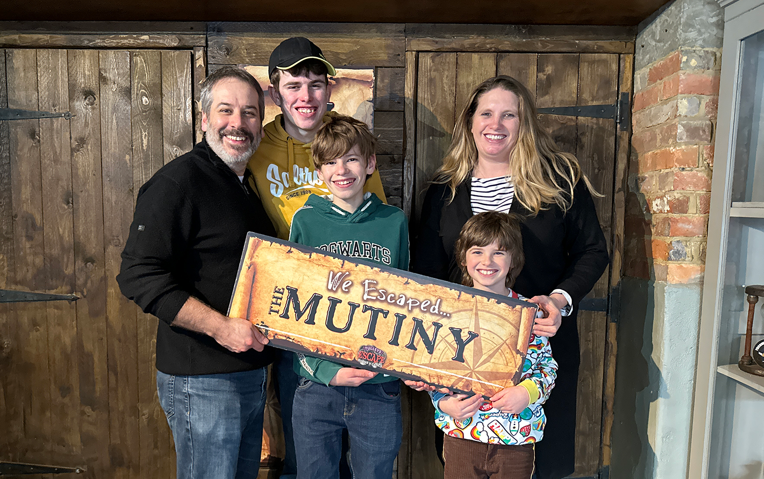 Tulleys Mutiny Escape Room Review, We Escaped landscape