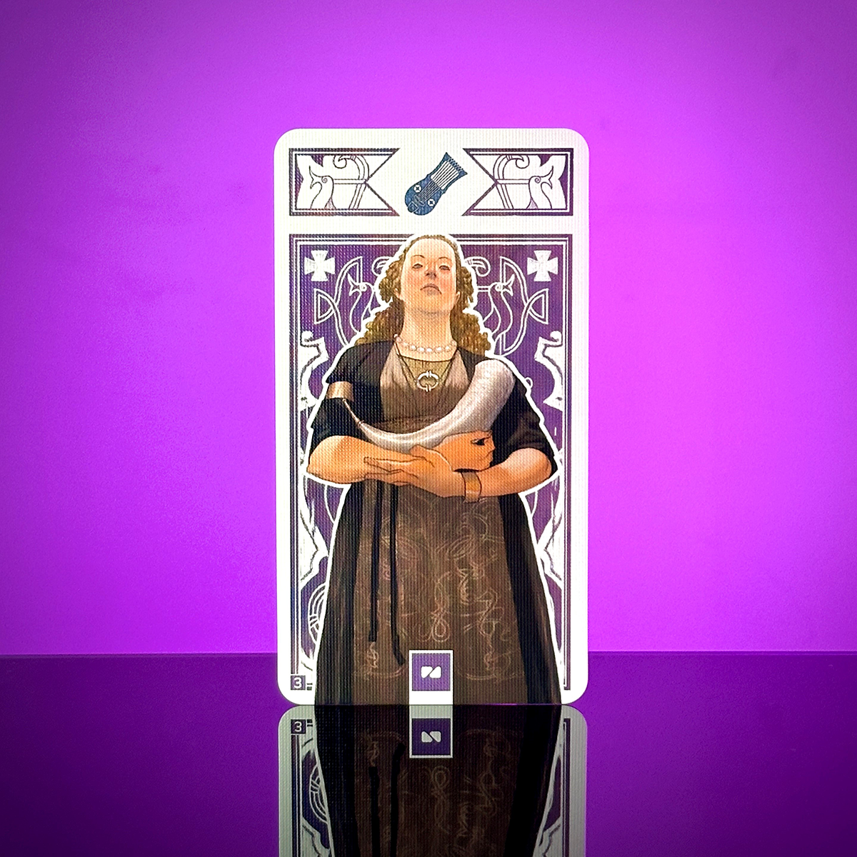 Knarr Board Game Review Purple Card