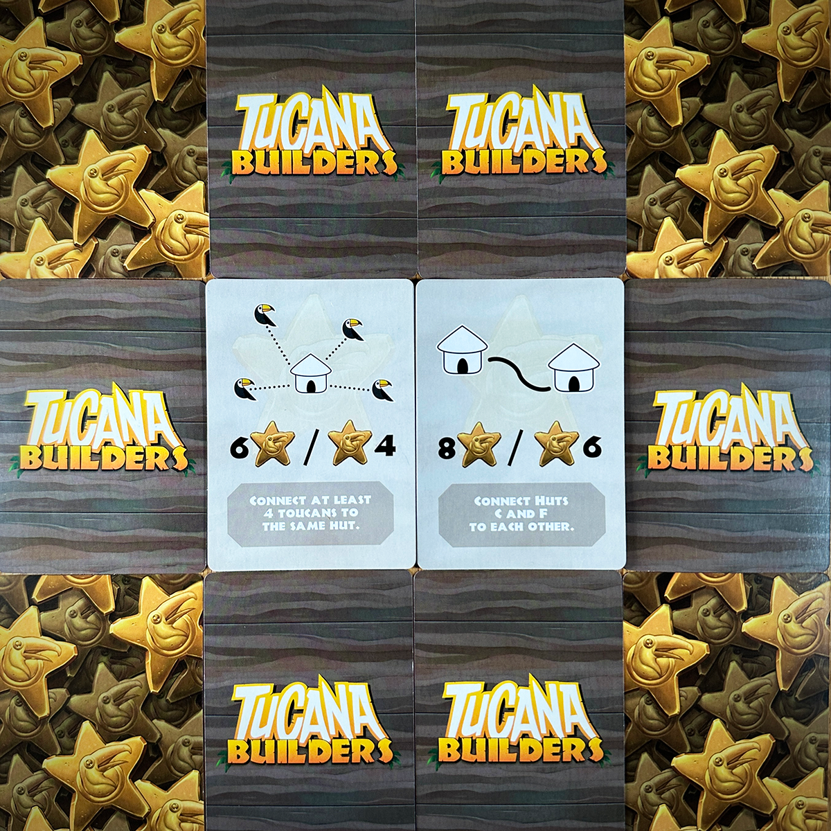 Tucana Builders Board Game Review Achievement Cards