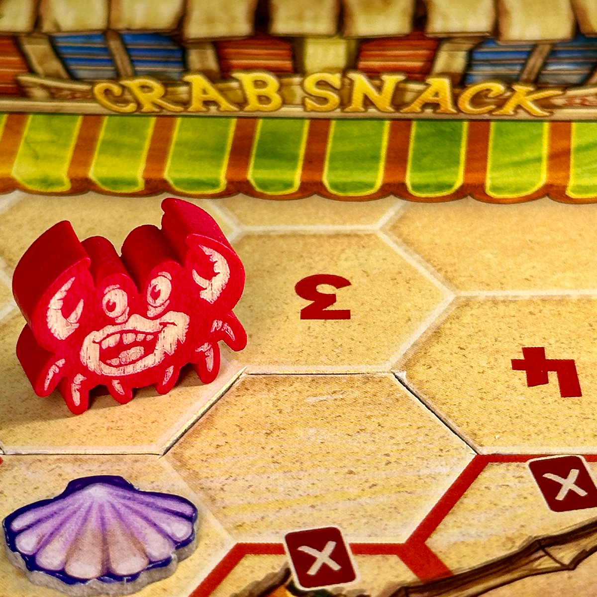 Oh Crab Board Game Preview Crab Snack