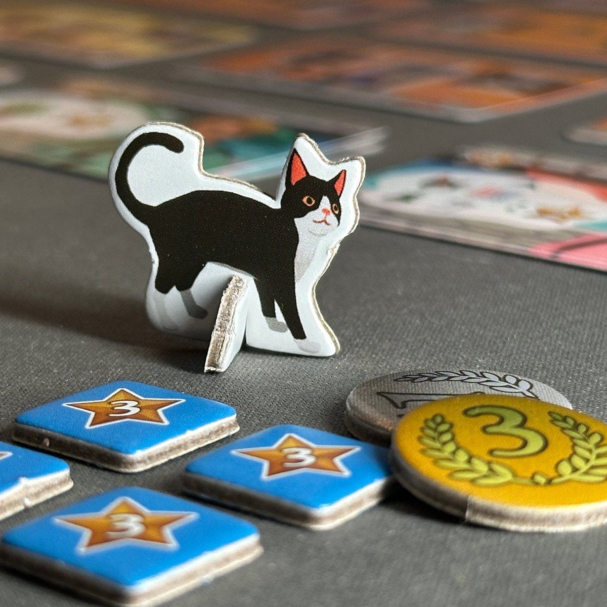 Walking in Burano Review Cat First Player Token