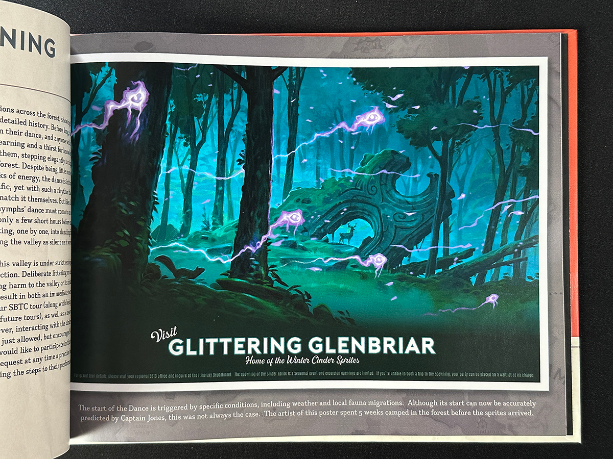 Glittering Glenbriar Illustration
