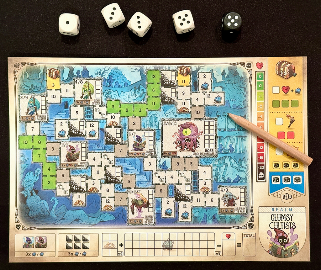 Dungeons, Dice & Danger Review Board Game Review