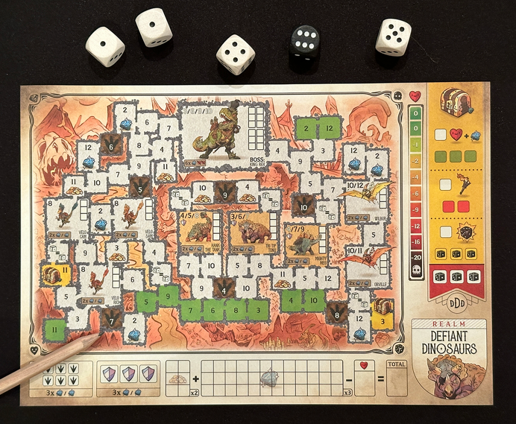 Dungeons, Dice & Danger Review Board Game Review
