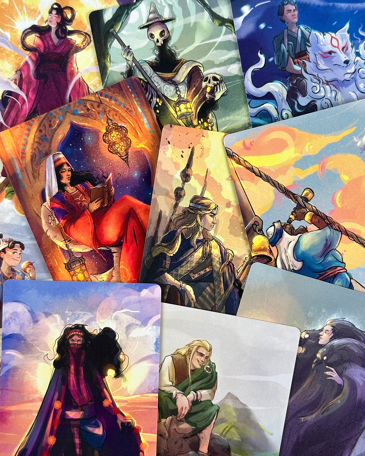 A selection of Smallfolk hero cards A selection of Smallfolk hero cards