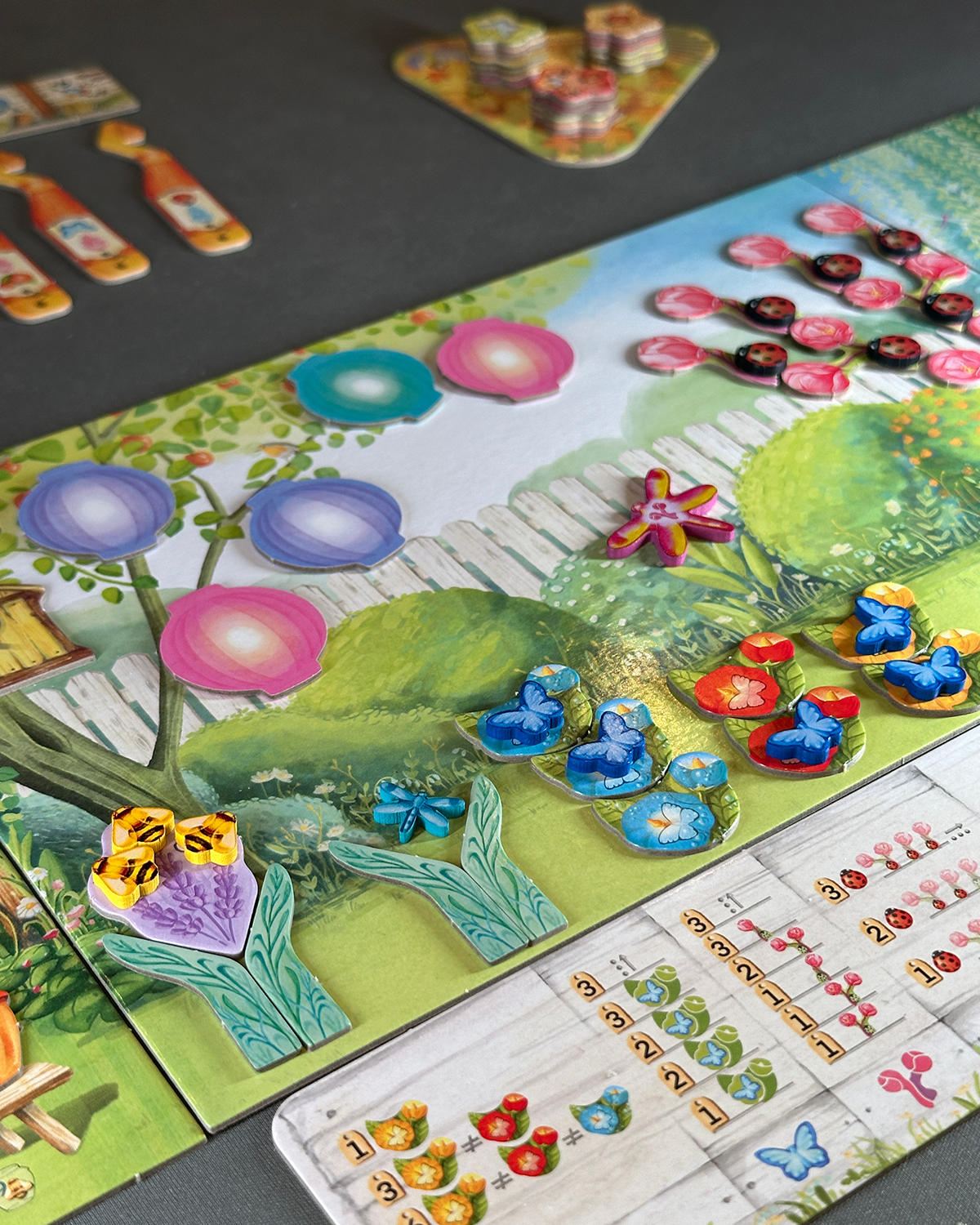 Pergola Board Game Review Player Board During Play