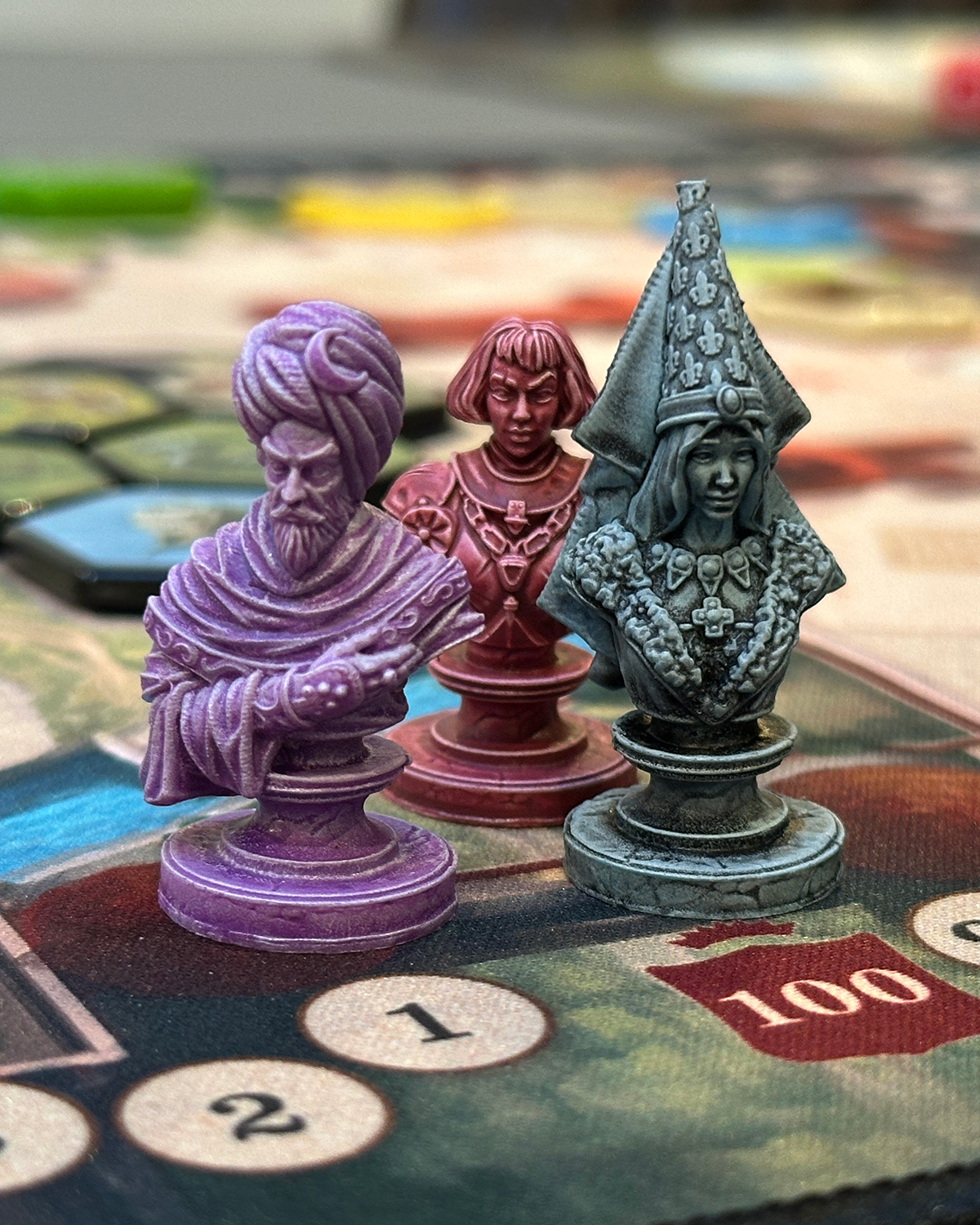 Castles of Burgundy Deluxe Edition Board Game Review Scoring Markers Castles of Burgundy Deluxe Edition Board Game Review Scoring Markers