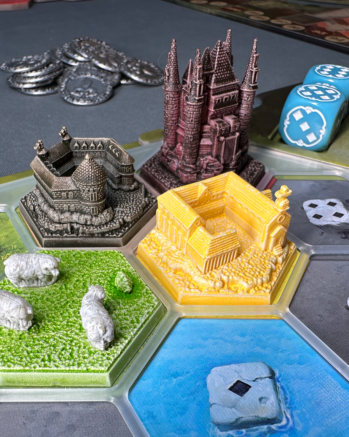 Castles of Burgundy Deluxe Edition Board Game Review temple etc Castles of Burgundy Deluxe Edition Board Game Review temple etc