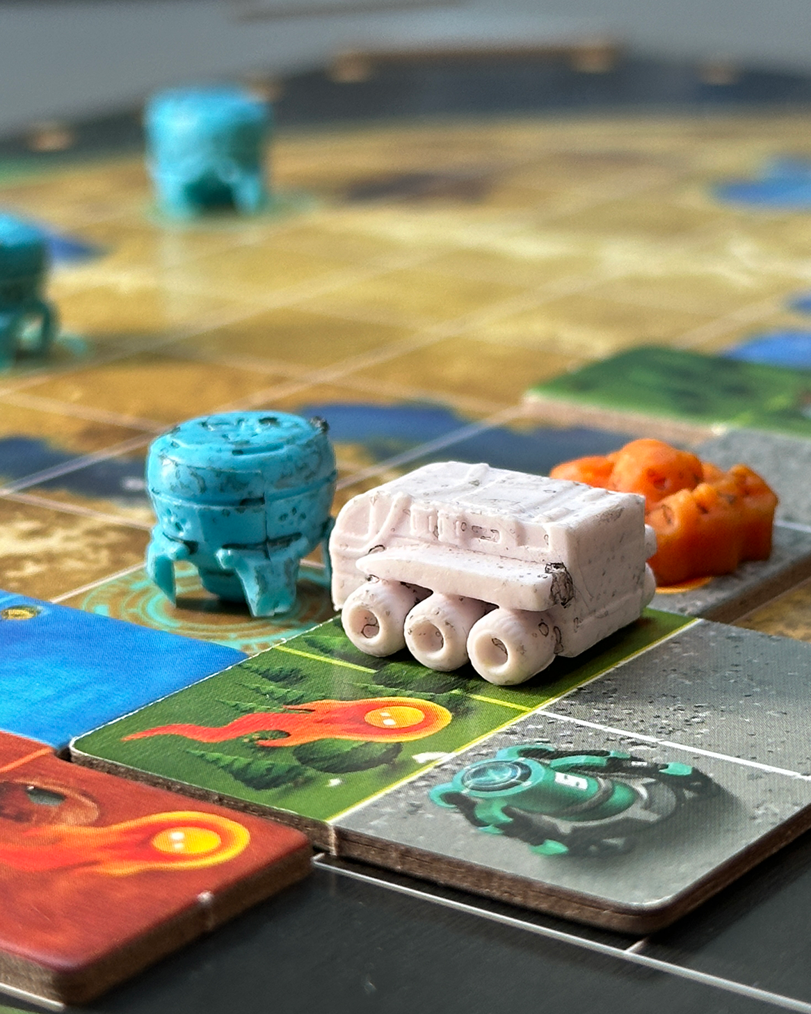 Planet Unknown Board Game Review Component Detail
