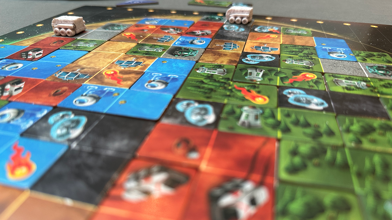 Planet Unknown Board Game Review Landscape photo