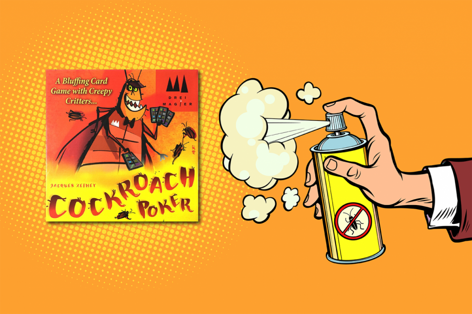 Cockroach Poker Card Game Review Header Image