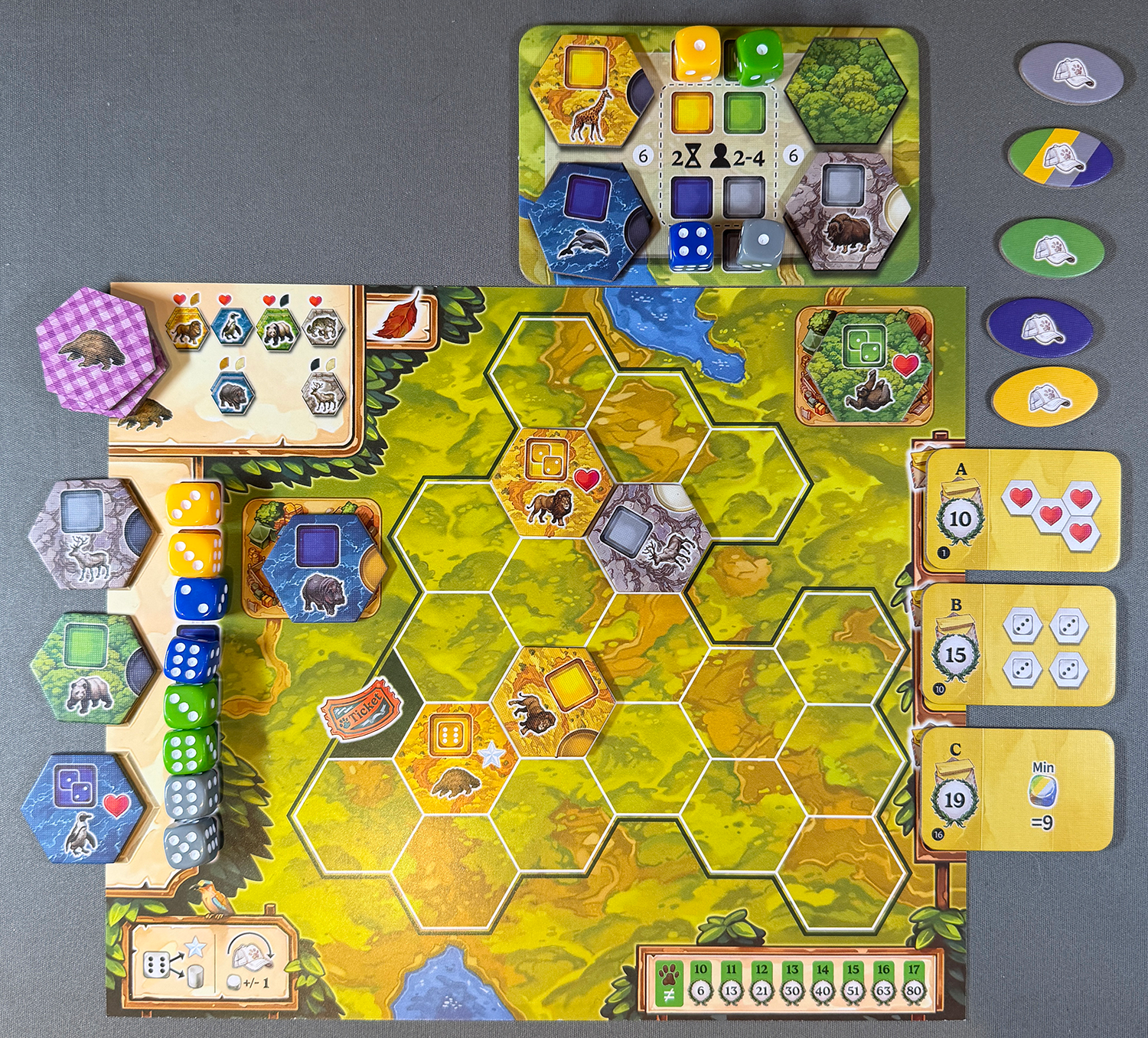 Spectacular Board Game Review Assymetric Board Set Up