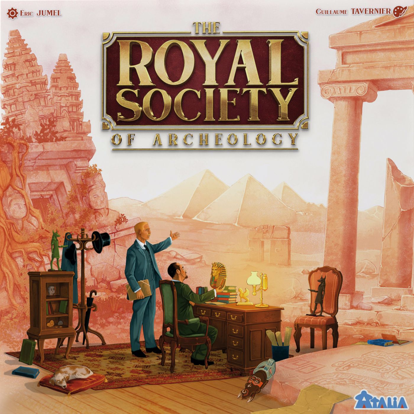 The Royal Society of Archeology - Image Courtesy of Board Game Geek