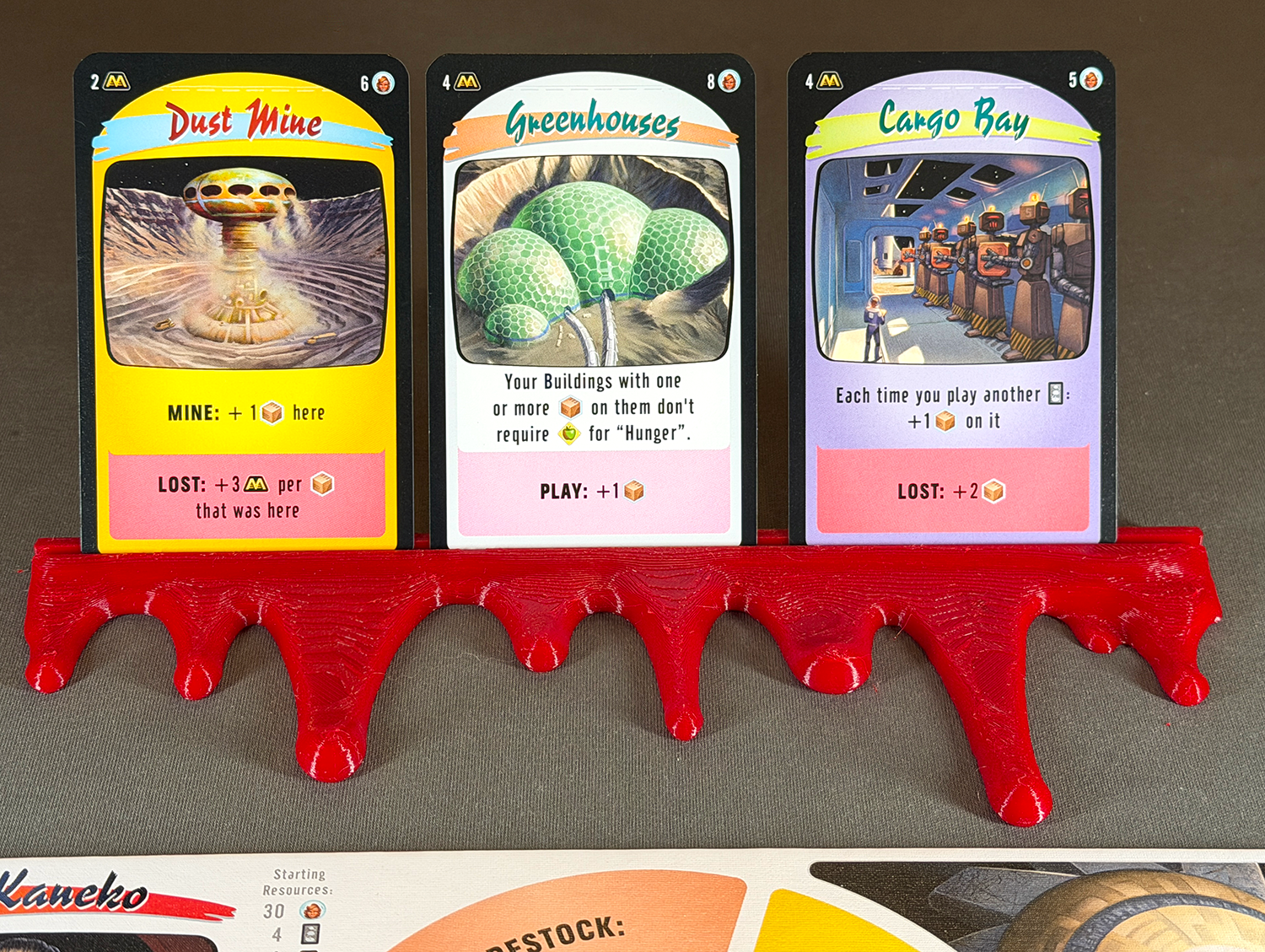 Moon Colony Bloodbath Board Game Review Card Holders Upgrade