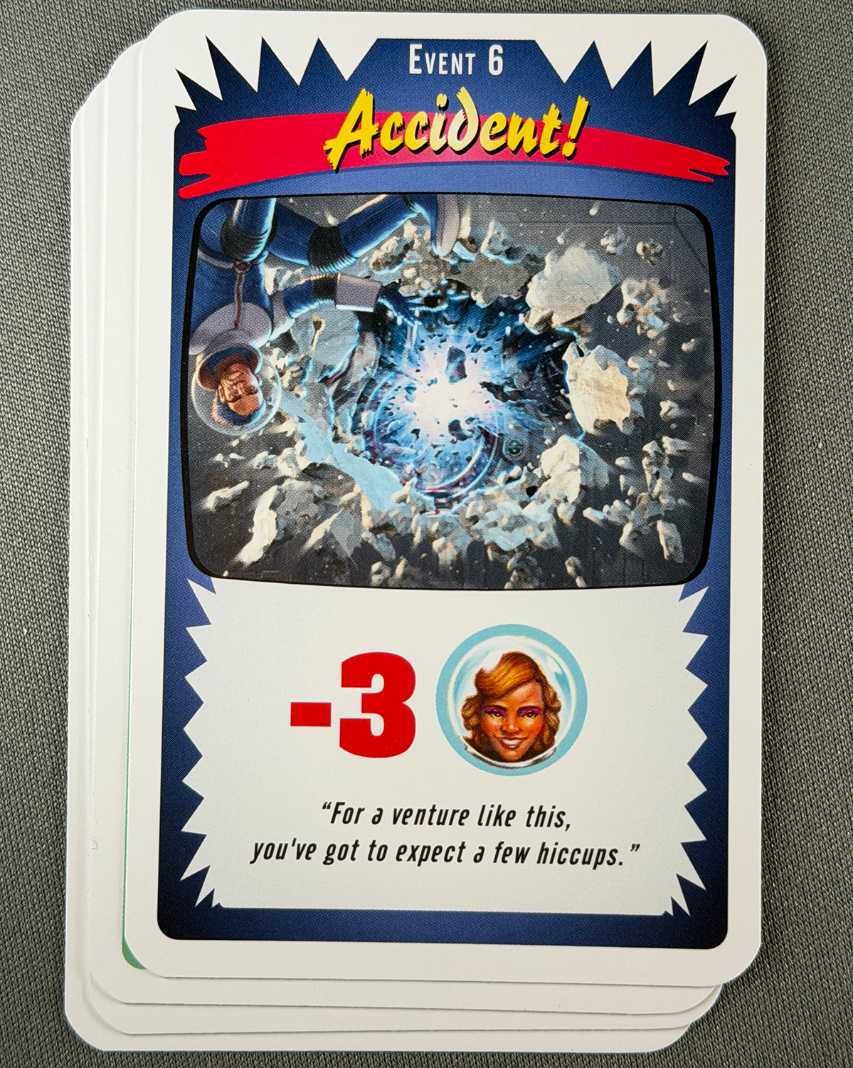 Moon Colony Bloodbath Board Game Review Event Card