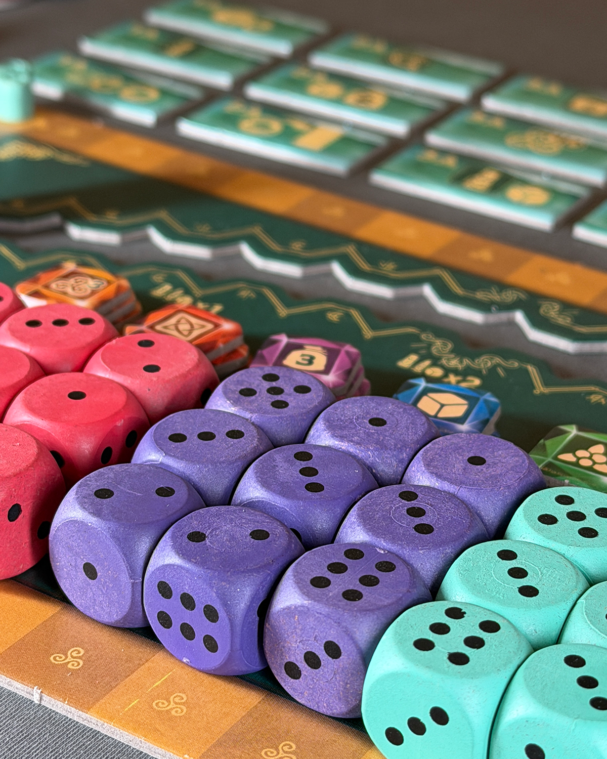 The Druids of Edora Board Game Review Dice Pool