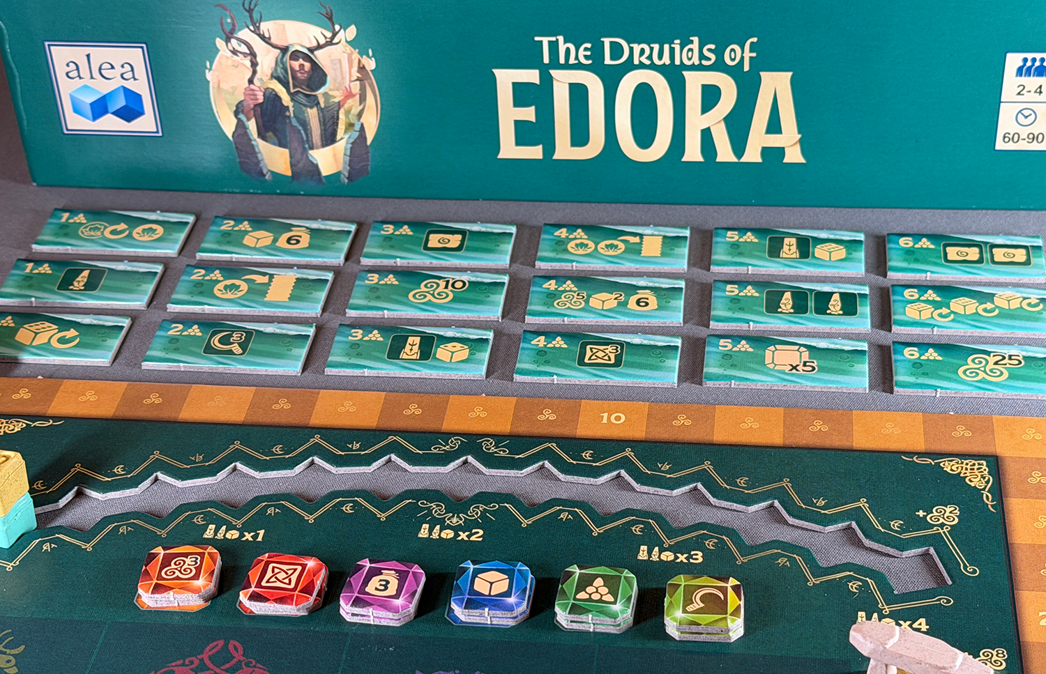 The Druids of Edora Board Game Review Potion Spells