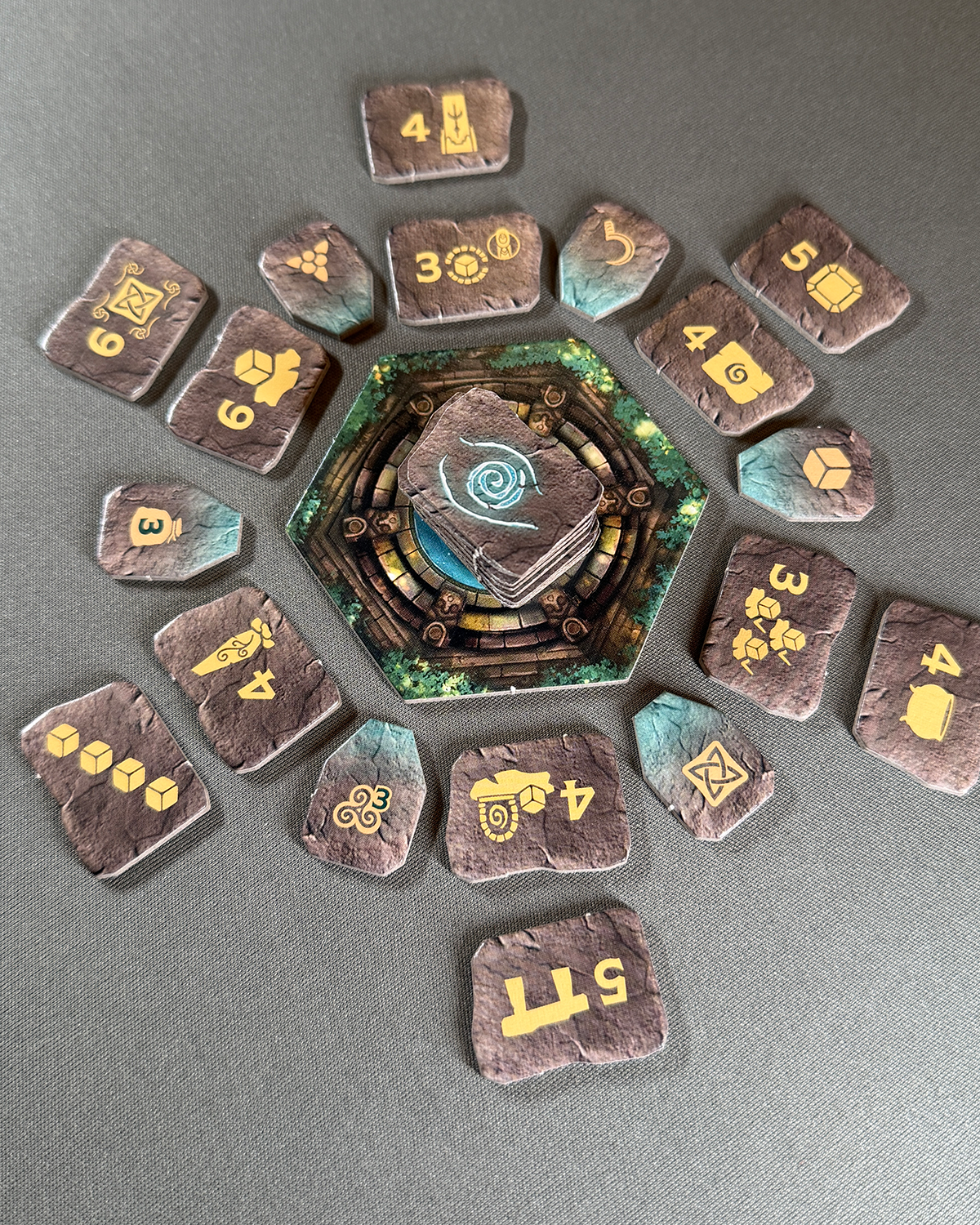 The Druids of Edora Board Game Review Scoring Runes