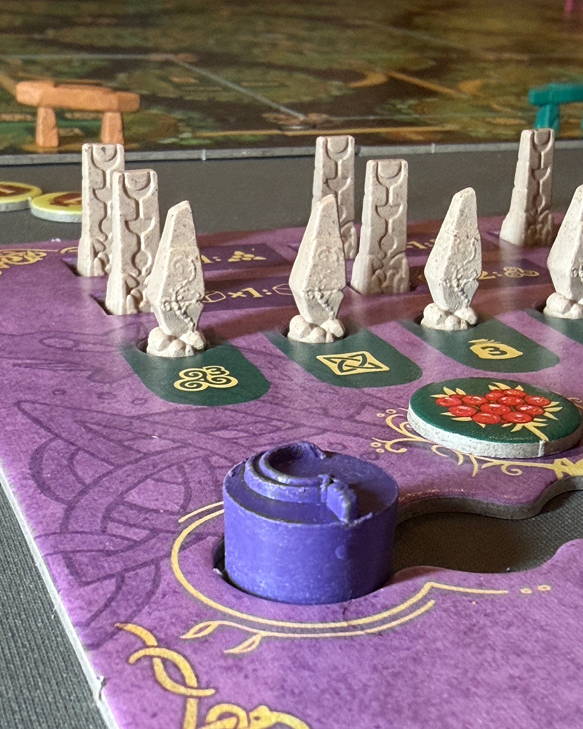 The Druids of Edora Board Game Review Standing Stones and Runestones