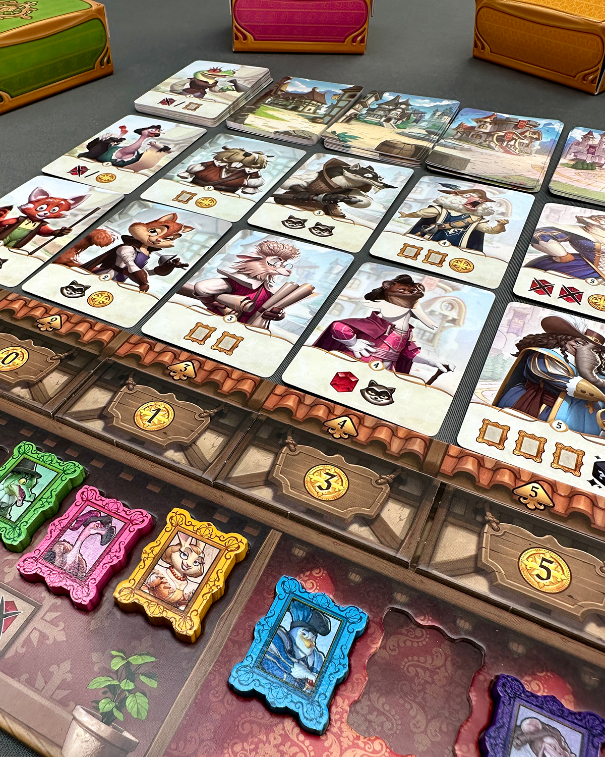 For A Crown Market and Chests