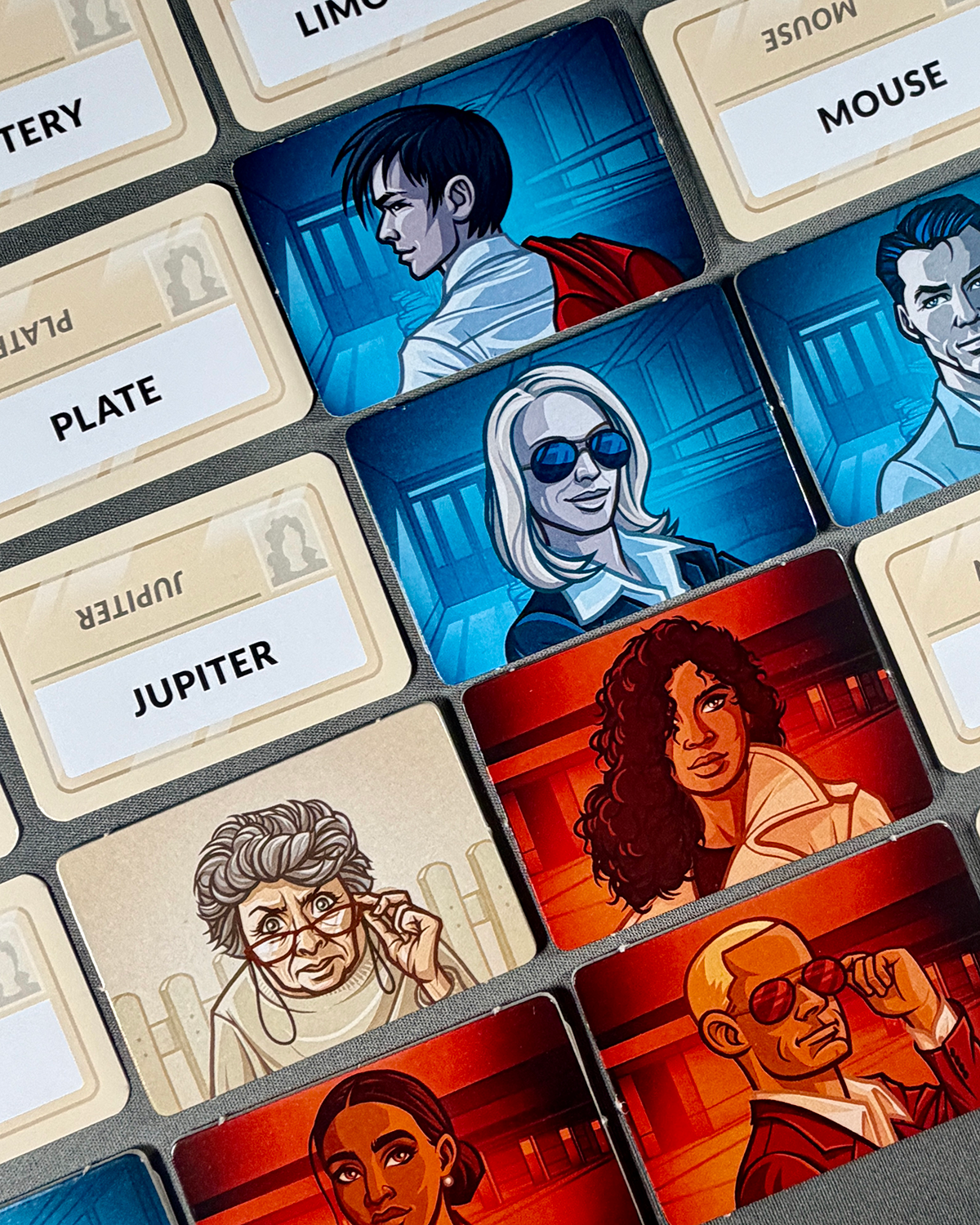 Codenames Word Game Review Agent Tiles Over Words