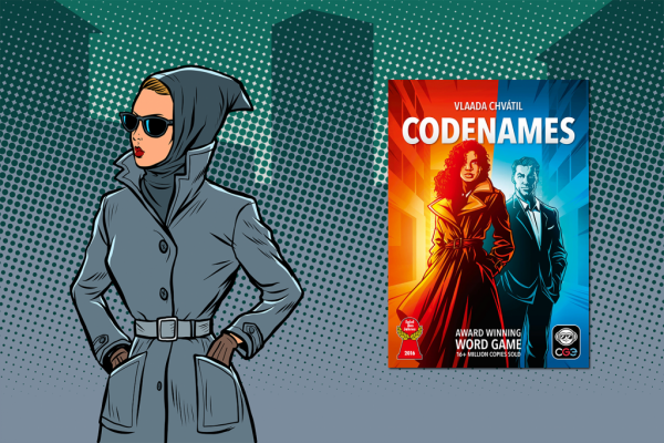 Codenames Word Game Review Header Image