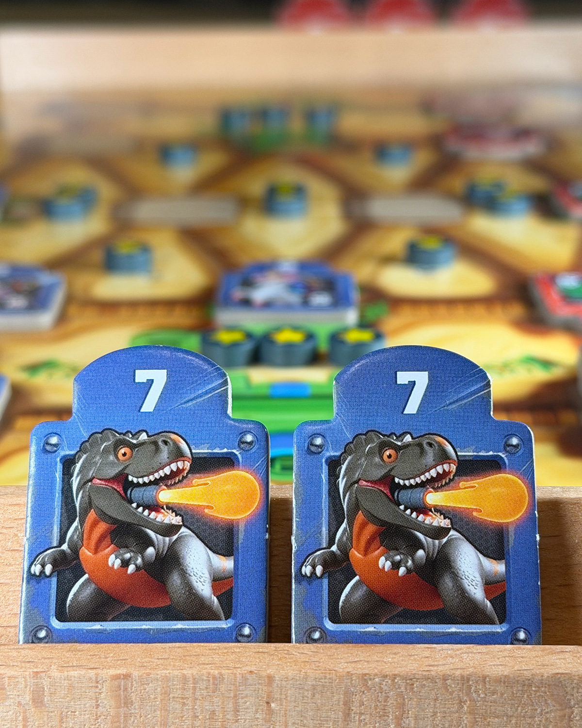Toy Battle Board Game Review Two Tiles on a Rack