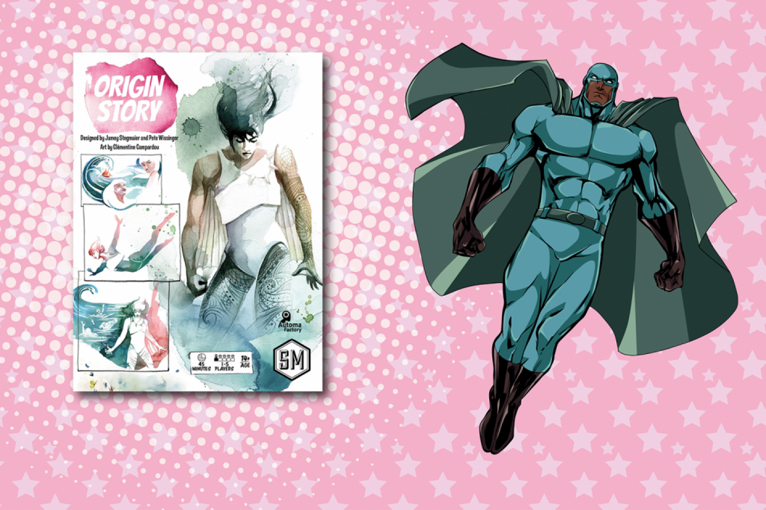 Origin Story Board Game Review Header Image