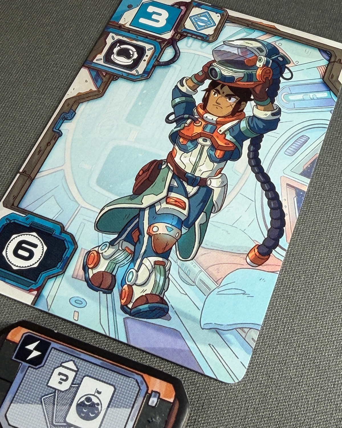 Space Lab Review Card Example