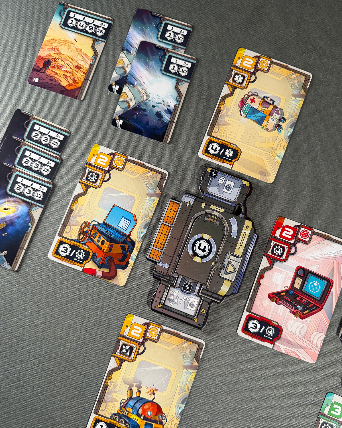 Space Lab Review Full Pod and Objective Cards