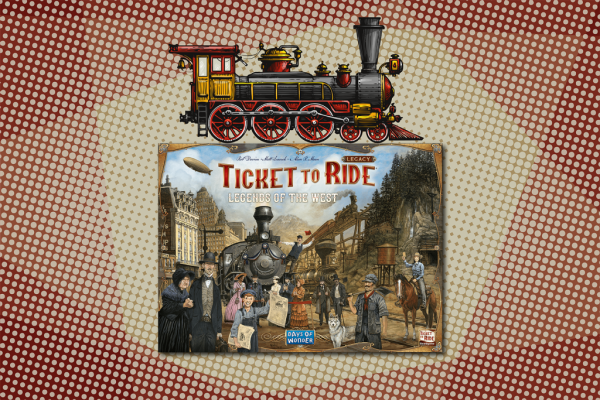 Ticket to Ride Legacy Legends of the West Board Game Review Header Image