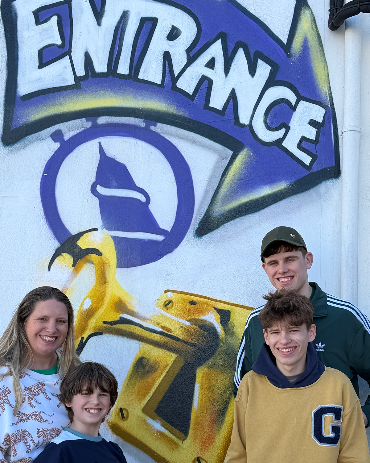 Pier Pressure Smugglers Secret Family at Entrance