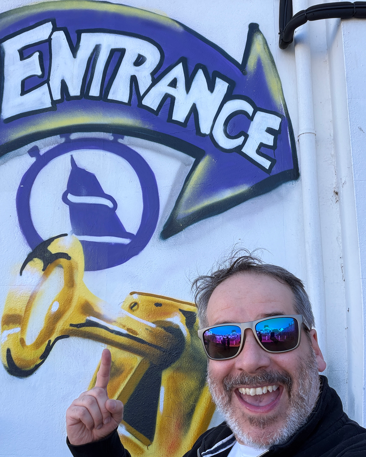 Pier Pressure Smugglers Secret Me at Entrance