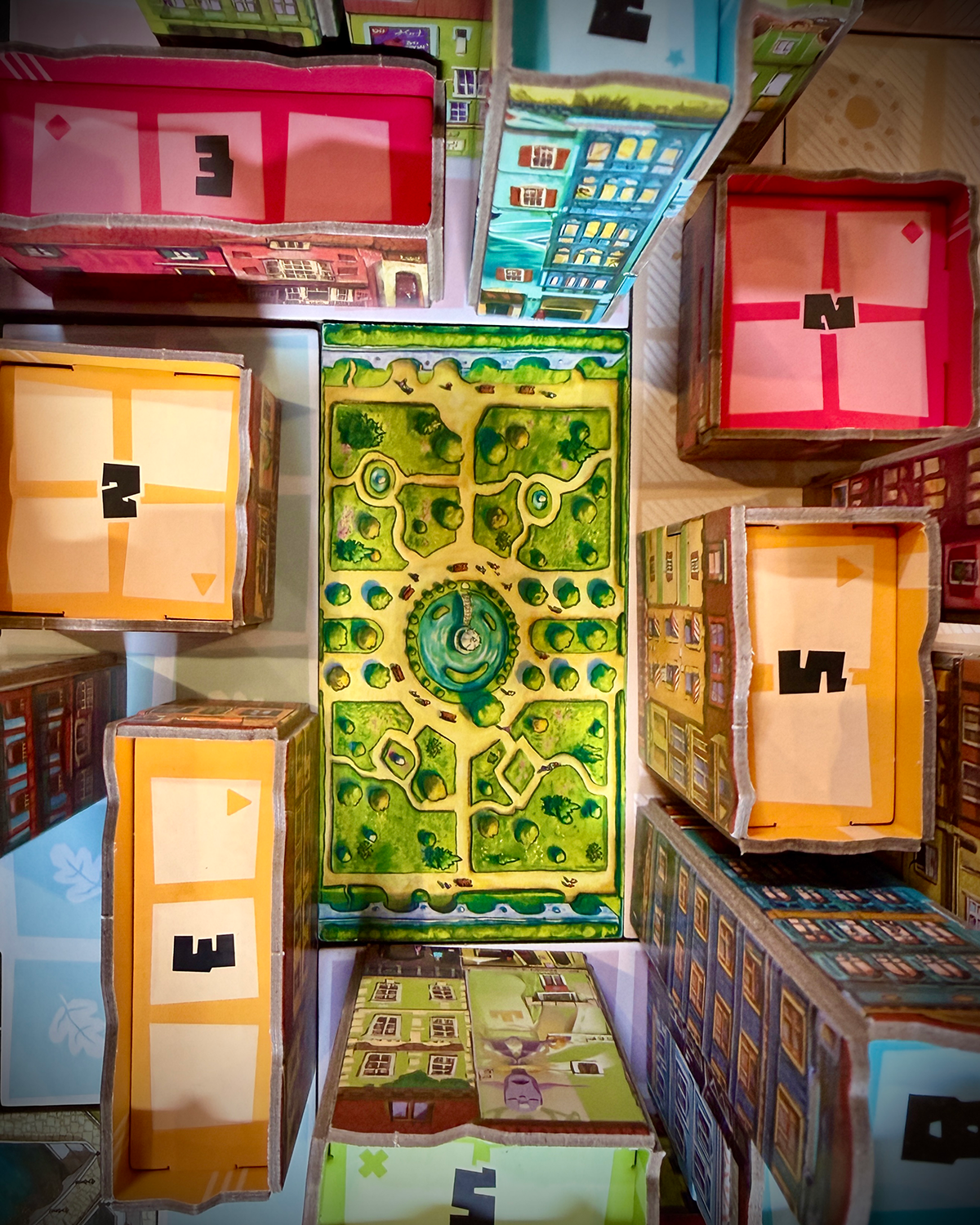 Bella Vista Board Game Review Birds Eye View
