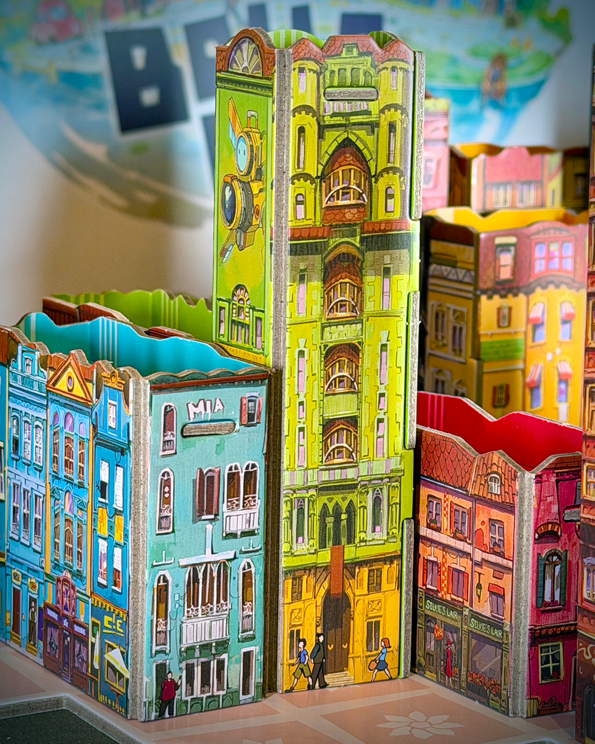 Bella Vista Board Game Review Buildings